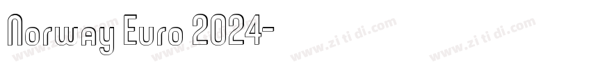 Norway Euro 2024字体转换